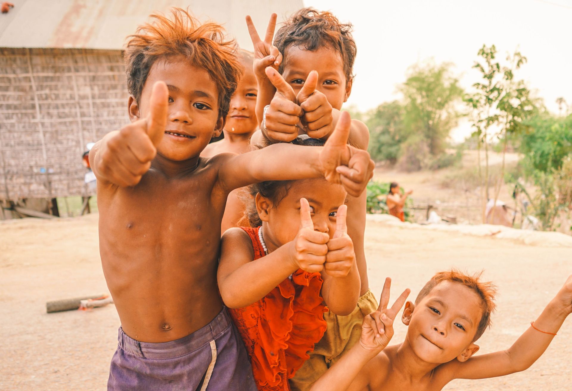Cambodian children