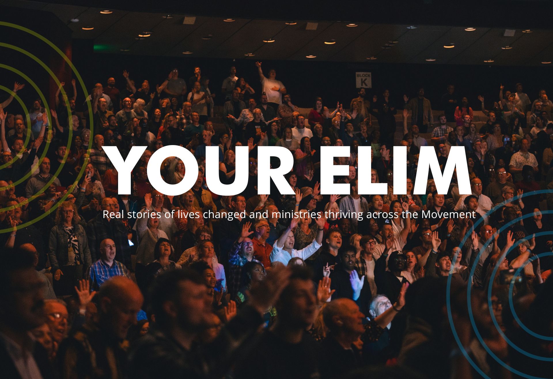 Your Elim monthly newsletter advert