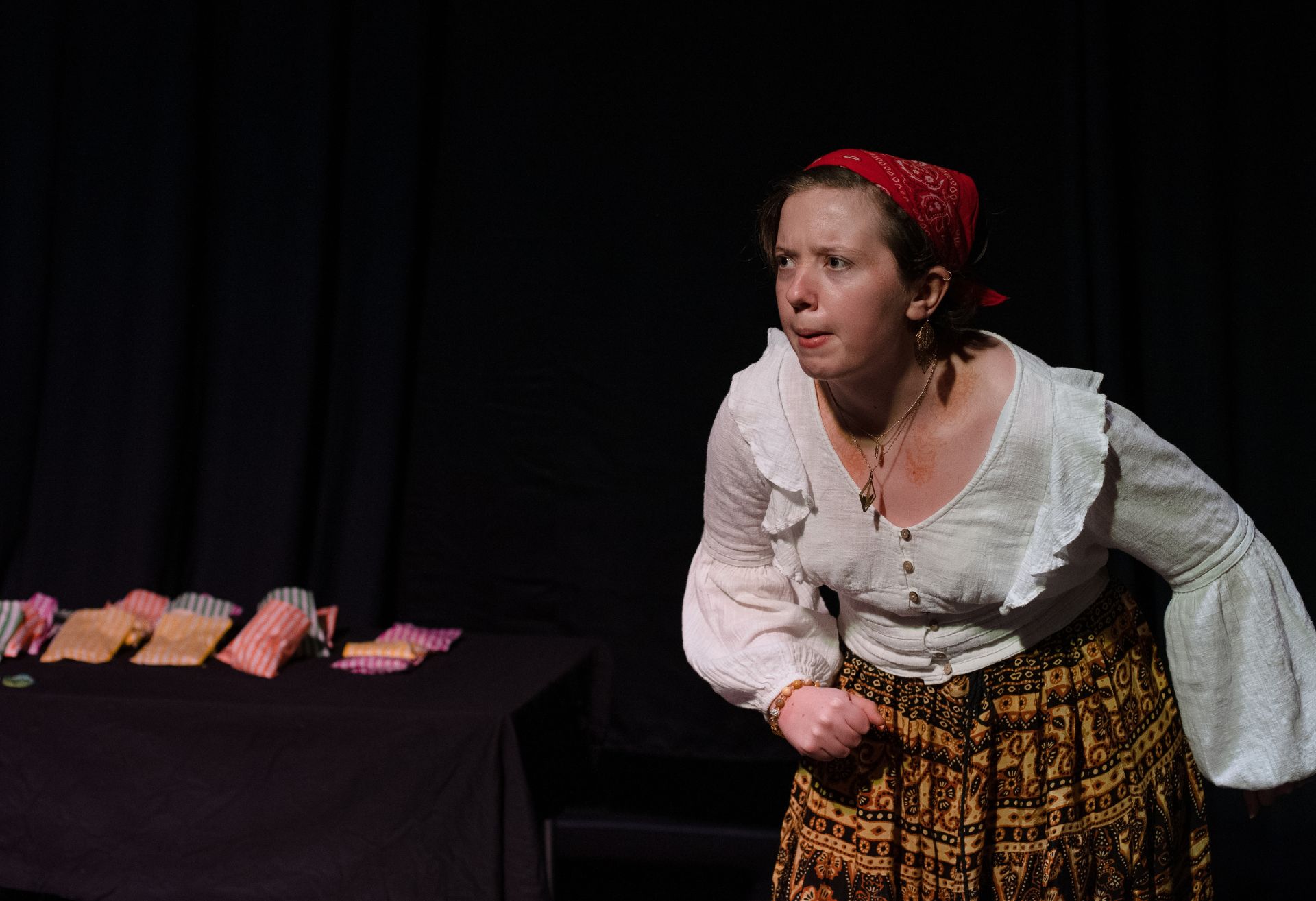 An image from a production at Regents Theological College