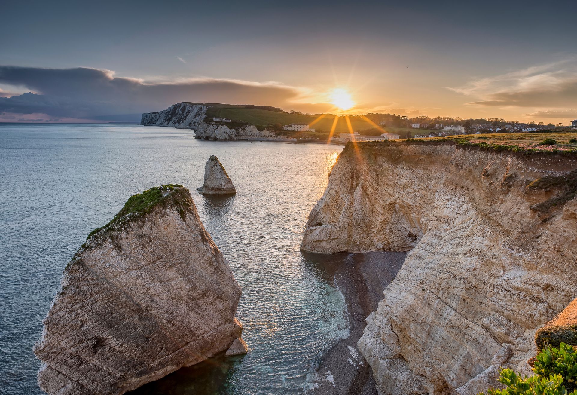 Sunset on the Isle of Wight