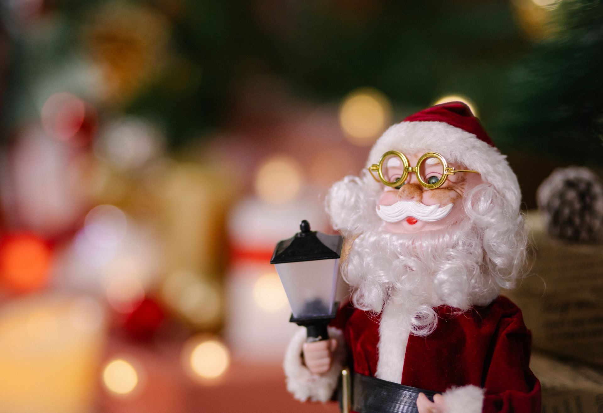 Image of a toy santa